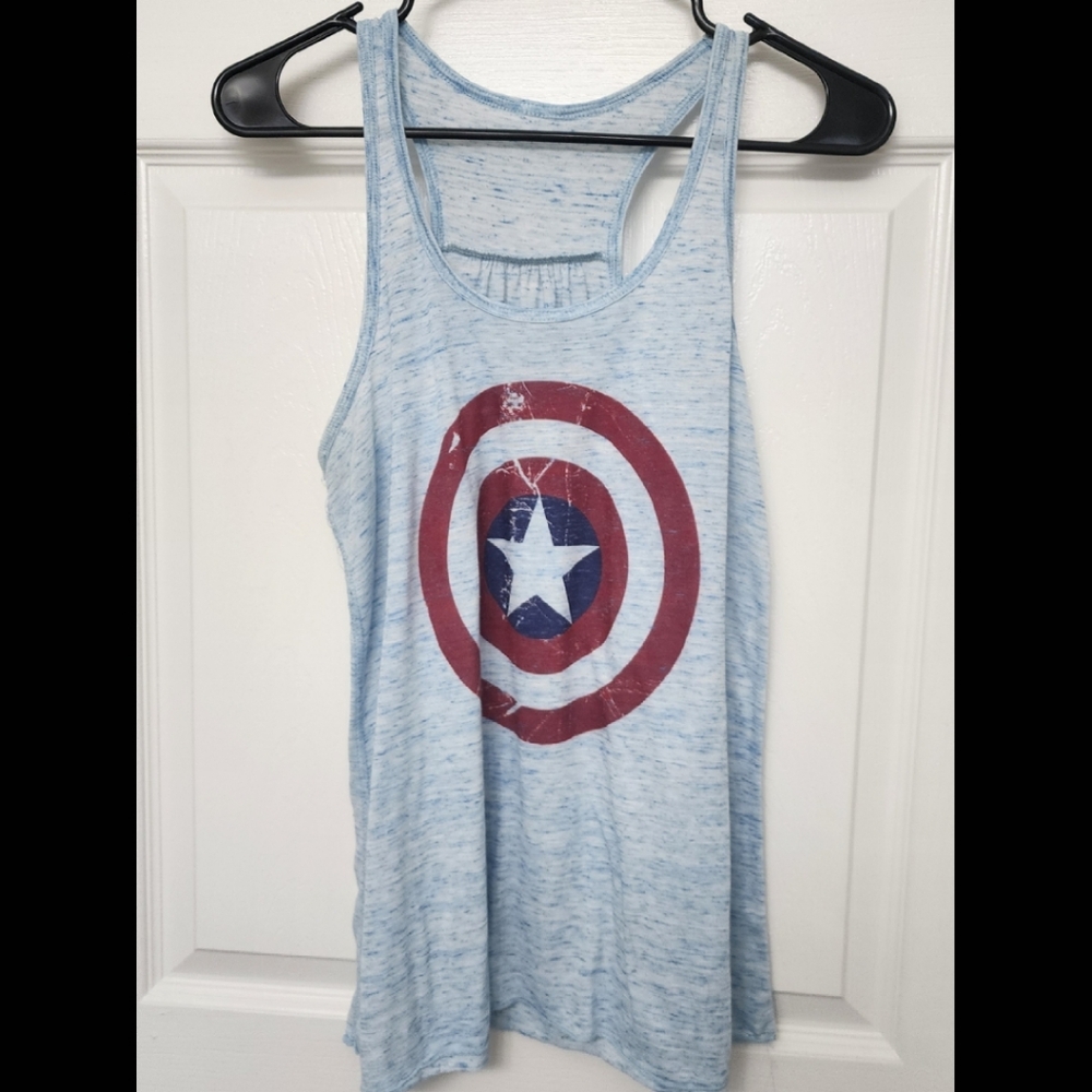 Captain America Tank Top